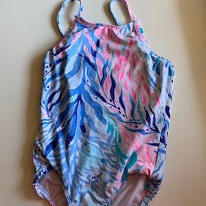 Lilly Pulitzer- Girls Bathing suit- 6